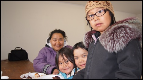 Inuit Family in Arviat, Nunavut