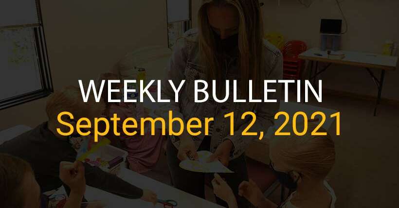 Weekly Bulletin September 12, 2021