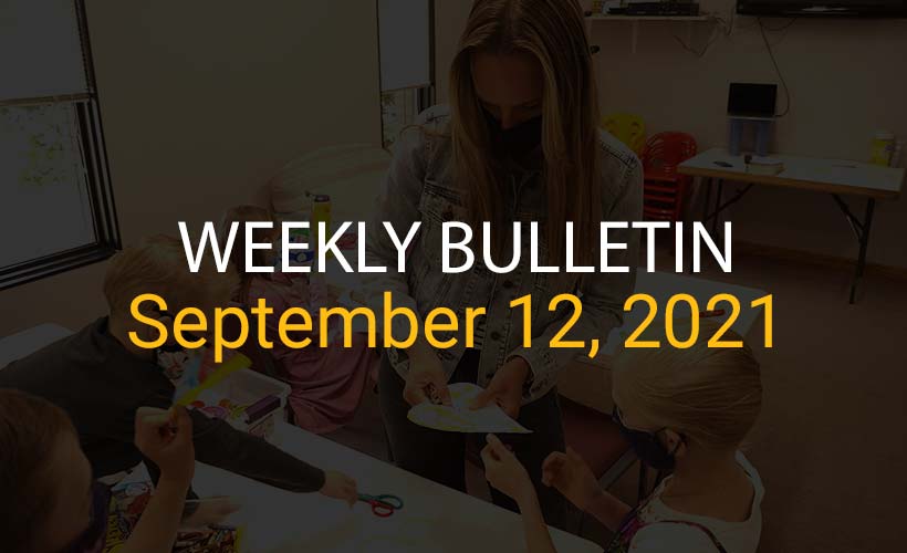 Weekly Bulletin September 12, 2021