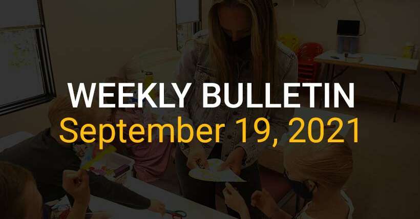 Weekly Bulletin September 19, 2021