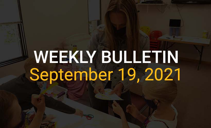 Weekly Bulletin September 19, 2021