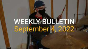 Weekly Bulletin September 4, 2022