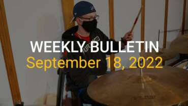 Weekly Bulletin September 18, 2022