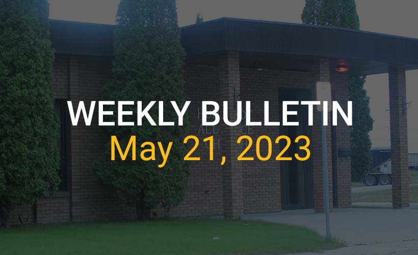 Weekly Bulletin May 21, 2023
