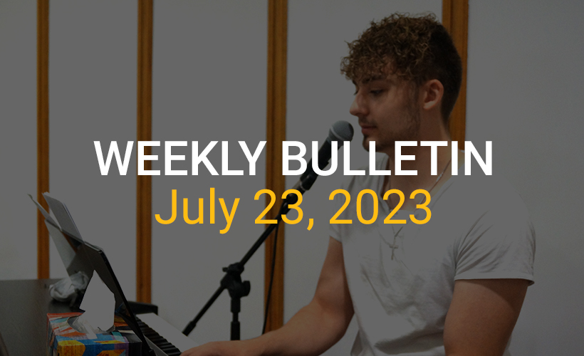 Weekly Bulletin July 23, 2023