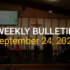 Bulletin – September 24, 2023
