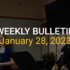 Bulletin – January 28, 2024