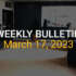 Bulletin – March 17, 2024