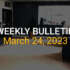 Bulletin – March 24, 2024